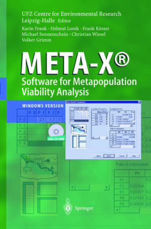 Honighäuschen (Bonn) - Meta-X is a user-friendly computer program that allows students, teachers, and researchers to perform a metapopulation viability analysis i.e. to assess the extinction risk of (meta)populations on discrete, partially isolated patches of habitat, in a comfortable way. The CD comes with an extensive handbook which explains the basic concept of the program and takes you on a guided tour through a model experiment. It further provides the necessary scientific background on both metapopulation dynamics and population viability analysis. A special feature of Meta-X is that it supports comparative analyses of alternative scenarios. This predestines Meta-X to serve as an aid for decision making in conservation management and landscape planning. Furthermore, handbook and software together provide an invaluable help in research and teaching.