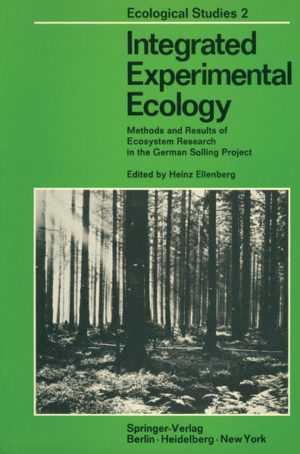 Honighäuschen (Bonn) - In the first volume of this series (edited by D. E. REICHLE) an international panel of experts treated various aspects of ecosystems research, using deciduous forests of the temperate zone as an example. That collection of articles gave a general view of the extent of our present knowledge and established a conceptual framework for the analysis of an ecosystem. The present volume carries on from there, although it serves a different purpose. It is a report on their methods and their experiences by the members of a research group working as a team. Under the direction of Prof. ELLENBERG, one of the pilot projects of the Inter national Biological Program has been begun in the Solling, a forest and grassland area near Gottingen, West Germany. Here scientists representing a variety of disciplines - meteorology, soil science, hydrology, botany, zoology, microbiology, agriculture and forestry - got together to ascertain the practical possibilities of the analysis of ecosystems. The research, which began in 1966, is still going on. Nevertheless, there are good reasons for making a report on experience so far.