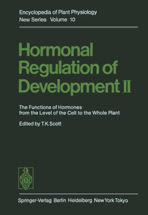 Honighäuschen (Bonn) - This is the second of the set of three volumes in the Encyclopedia of Plant Physiology, New Series, that will cover the area of the hormonal regulation of plant growth and development. The overall plan for the set assumes that this area of plant physiology is sufficiently mature for a review of current knowl edge to be organized in terms of unifying principles and processes. Reviews in the past have generally treated each class of hormone individually, but this set of volumes is subdivided according to the properties common to all classes. Such an organization permits the examination of the hypothesis that differing classes of hormones, acting according to common principles, are determinants of processes and phases in plant development. Also in keeping with this theme, a plant hormone is defined as a compound with the properties held in common by the native members of the recognized classes of hormone. Current knowledge of the hormonal regulation of plant development is grouped so that the three volumes consider advancing levels of organizational complexity, viz: molecular and subcellular