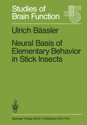 Honighäuschen (Bonn) - This monograph represents the current status of neuro ethological research on the diurnal behavior of the stick in sect, Carausius morosus. The growing profusion of inter related studies, many of which are published only in German, makes an overview of this field increasingly difficult. Many stick insect results contribute to general problems like con trol of catalepsy, control of walking, program-dependent reactions and control of joint position. For this reason I decided to compile and synthesize the results that are pre sently available even though the analyses are far from con cluded. In addition to both published and unpublished results of the group in Kaiserslautern (Bassler, Cruse, Ebner, Graham, Pfluger, Storrer, as well as doctoral and masters students), I have drawn upon the literature which had ap peared as of summer 1981. This includes above all the work of Godden and of Wendler and his colleagues in Cologne. A summary of the anatomical and physiological background, necessary for an understanding of these investigations, is provided in an appendix (Chap. 6). Methodological details must be obtained from the original publications. Figures for which no source is given are from my own studies. I intend to update this monograph on an annual basis. Requests for these supplements should be directed to me in Kaiserslautern. I would like to express my appreciation to all members of the group in Kaiserslautern for their constructive discussions, their unflagging cooperation, and their permission to include hitherto unpublished results.