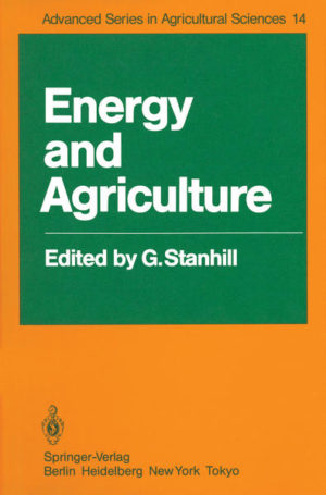 Honighäuschen (Bonn) - Energy and agriculture are both extremely broad subjects and their interactions - the subject of this book - cover almost the full spectrum of the agricultural sciences. Yet the subject is a relatively new one whose importance first received widespread recognition barely a decade ago, following the dramatic increase in oil prices during 1973. The impact of this increase was such as to promote a world-wide debate on the future direction that agriculture should take. This debate was, and is, of particular concern in countries where agriculture plays a leading role in economic and social development. During the last half century many national agricultural systems have been transformed from almost closed, self-sufficient systems with few locally produced inputs geared to satisfy local requirements, to intensive, open systems, utilizing large quantities of energy-rich inputs such as fossil fuel for manufactured agro-chemicals, water distribution and imported animal feedstuffs to produce a range of sophisticated products, often for export, which in tum require many energy-rich inputs for their marketing. This industrialization of agriculture has proved to be very successful in many respects and indeed was accepted as a general model for agricultural development allowing increased productivity and efficiency per unit land, labor and water, even in areas with limited natural resources.