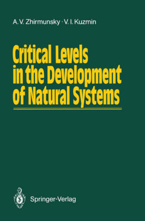 Honighäuschen (Bonn) - This book deals with general quantitative regularities of the alteration of evolutionary and reconstruction (critical) periods of development. An equation and a model of development are introduced which generalize a wide range of commonly accepted models, allowing the analysis of the characteristics of processes occurring on different structural levels of natural system organization. On the basis of this model, a hierarchy of critical constants has been established, applicable to, for example, geological history, cyclicity in the individual development of animals, structures of population and ecological systems, as well as to the perception of acoustical signals by man.