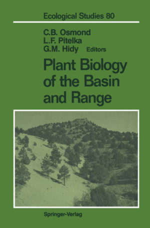 Honighäuschen (Bonn) - In a very real sense, much of North American physiological plant ecol ogy began in the Basin and Range and has been researched there over the last four decades. However, we believe that this book may be the first attempt to bring together the full range of contemporary research into the fascinating plant biology of the Basin and Range Province. We have invited contributions from researchers presently working in and around the Province and asked them to review the major vegetation zones and distinctive environmental issues from a predominantly plant ecophysiological perspective. As researchers interested in plant physi ological and ecological processes, and in atmospheric processes affect ing vegetation, we have tended to emphasize the atmosphere, plant, soil continuum in structuring this book. After an introduction to the geography of the region, we deal with atmospheric processes and climates of the Great Basin, follow with chapters on the different vegetational zones, treated from ecophysiological perspectives, and then place emphasis on plant-soil relations. We have not treated plant animal interactions in the detail that the impacts of man and his domesticated animals on the desert ecosystem deserve. However we have included a review of a very promising technique (analysis of stable isotopes at natural abundance) for integration of these processes. We close with a compelling statement of the case for the Great Basin as a laboratory for climatic change research, prepared by a multidisciplinary team from the Desert Research Institute.