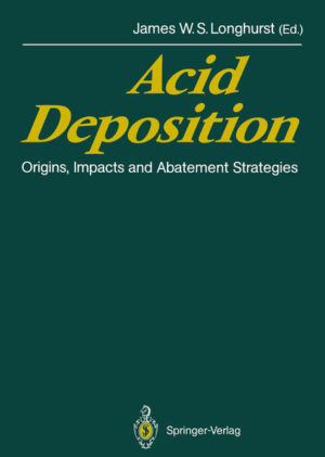 Honighäuschen (Bonn) - The subject of acid deposition remains one of the most urgent of our contemporary environmental problems. Research programmes are continually redefming our understanding of cause and effect and hence the continuing need for a timely and authoritative series addressing these issues. This volume seeks to review and defme our contemporary understanding of acid deposition by reference to new international data and as a consequence assist the definition of our future research requirements and policy developments. International contributions to the volume are drawn from the Federal Republic of Germany, the U.S.A., Canada, Brazil, Switzerland, Austria, Israel, France and the United Kingdom. Some of these nations have experienced acid deposition on a regional scale for considerable periods of time