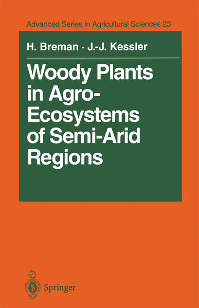 This book provides a quantitative analysis of the role of woody plants in semi-arid regions, for the aSSessment of their benefits in agrosylvopastoralland-use systems with productive and sus tainability objectives. The insights presented and conclusions drawn allow the additional benefits of woody plants for specific climatic and physical site conditions and land-use systems to be estimated. The Sahel and Sudan zones in West Africa, on which the book focusses, represent resource-poor conditions, whose ecological dynamics have been relatively well studied. The role of woody plants in this region, as assessed in this book, is extrapolated to other semi-arid regions, leading to general conclusions on agroforestry's potential as an option for sustainable land use in semi-arid regions. The origins of this book go back to 1982, when the Club du Sahel requested that available data on woody plants in the Sahel region be synthesised, to provide basic information to enable better attention to be given to woody plants in rural development programmes. We are grateful to the Club du Sahel for this challenge. Various people contributed to studies used in this book. The preliminary inventory of the data available was made by Frits Ohler