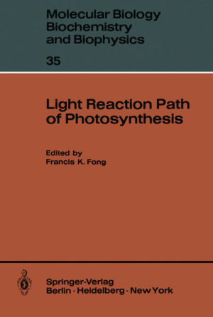 Honighäuschen (Bonn) - This monograph deals with the light reaction pathway in photosynthesis. The photophysico-chemical events are presented in the order of their occurrence, beginning with the collection of sunlight by antenna systems, ending with the reduction of CO to carbohydrates. Relationships between the structural 2 properties and kinetic effects of primary and secondary events spanning time 12 domains in the range 1O- _ls are explored. Photosynthesis is examined in terms of a light-induced redistribution of reaction intermediates common to the biosynthesis and metabolic degradation of carbohydrates. The experimental procedures and results reviewed in the book are repre sentative of developments in instrumental methods and conceptual formula tions in this area during the past decade. In particular, picosecond spectroscopy, time-resolved and magnetic resonance techniques, along with structural and photoelectrochemical models of photosynthesis, have provided clues for the molecular mechanisms of energy migration from the antenna systems to the reaction centers, and of succeeding stages of photochemical events leading to the carbon-reduction cycle. The preparation of this monograph resulted from the efforts of workers in distantly separated institutions. The writer gratefully acknowledges the responsive collaboration of the contributing authors and members of the Springer editorial staff that made possible completion of the manuscript.