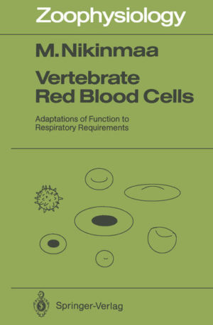 Honighäuschen (Bonn) - This book reviews the respiratory function of vertebrate red cells. I have defined the phrase "respiratory function" broadly to include, in addition to the actual oxygen and carbon dioxide transport, erythropoiesis, haemoglobin synthesis, red cell structure, the deformability of red cells in circulation, ion and substrate transport across the cell membrane, cellular metabolism, and control of cellular volume and pH. All of these aspects of the red cell function may affect gas transport between the respiratory epithelia and the tissues. Throughout the book, I have tried to relate our current knowledge about the nucleated red cell function to the wealth of information about the function of mammalian red cells. However, whenever possible, I have placed the emphasis on the nucleated red cell function for two reasons. First, the erythro cytes of 90% of vertebrate species are nucleated, and, second, nucleated red cell function has not been reviewed earlier in a single volume. This being the case, I have tried to make the reference list as complete as I could with regard to nucleated red cells. I hope that the approach adopted is useful for both com parative and human physiologists. Many people have contributed to the making of this book directly or in directly. Antti Soivio started me in this field. Prof. Henrik Wallgren has always encouraged fresh scientific ideas in his department. My present ideas of red cell function have been influenced by work carried out with Prof. Roy E.
