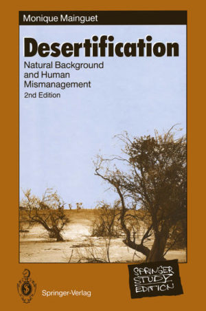 Honighäuschen (Bonn) - After UNCED (United Conference on Environment and Development, Rio de Janeiro, July 1992), a second edition of Desertification was necessary. About 150 corrections, amendments and additions take scientific progress into account. The author also presents an updated chapter in which the results of UNCED are analyzed. This book aims at an understanding of what is commonly called "desertification" - a term which is proposed to be replaced by "land degradation". Each level of technology, excessive or insufficient, creates its own mismanagement. This is reflected in an increase in land degradation and eventually a decrease in soil productivity. The benefit to the reader is an awareness of the ecozones and a global overview of the phenomena, mechanisms and existing solutions.