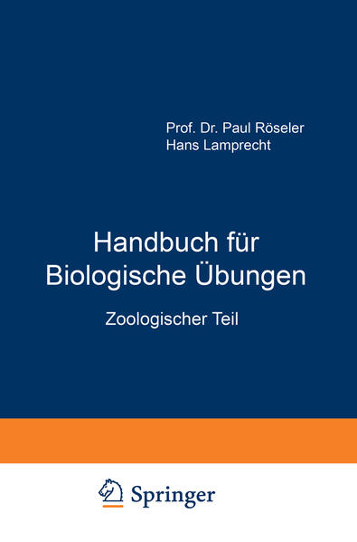 Handbuch für Biologische Übungen | Honighäuschen