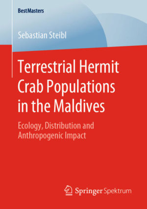 Honighäuschen (Bonn) - Terrestrial hermit crabs are among the most widespread beach-dwelling organisms with key ecological functions but receive only very limited research attention. Sebastian Steibl demonstrates how physical parameters shape their overall distribution, presents a possible mechanism for their speciation and coexistence and shows for the first time how different human activities can have a major impact on their populations. The author points out that terrestrial hermit crabs, due to their conspicuous behavior to utilize shells, are a good model to study mechanisms of competition and coexistence in natural populations. Furthermore, they are suitable indicator organisms to assess human impact, as they respond differently depending on the type of anthropogenic disturbance. About the Author: Sebastian Steibl is a PhD student at the Institute of Animal Ecology at the University of Bayreuth, Germany. In his actual PhD research, he builds up on the presented work to investigate the architecture as well as functionality of small insular ecosystems and to analyze how different anthropogenic disturbances impact those ecosystem processes.