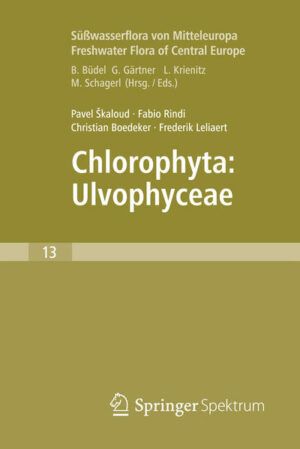 This volume covers the freshwater, aerophytic, and terrestrial green algae of the Ulvophyceae, one of the main classes of green algae. Although most of this diversity is found in the marine environment, a substantial number of species also occurs in brackish, freshwater, and aero-terrestrial habitats. This volume serves as a reference work for identifying these green algae by providing keys, detailed descriptions, and illustrations of the more than 100 European species, along with descriptions of more than 100 non-European taxa. The present study incorporates the latest findings in phylogeny, ultrastructure and morphology for the classification, and delimitation of species. In addition, it significantly revises the taxonomy of ulvophytes, based on new molecular phylogenetic data. One order and one family are resurrected (Chlorocystidales, Chlorocystidaceae), and one order and five families are newly described (Ignatiales, Ignatiaceae, Binucleariaceae, Planophilaceae, Hazeniaceae, Sarcinofilaceae, and Tupiellaceae).