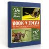 BOOK 4 IDEAS modern | Die geheimnisvolle Welt der Insekten, Notizbuch, Bullet Journal mit Kreativitätstechniken und Bildern, DIN A5 | Honighäuschen