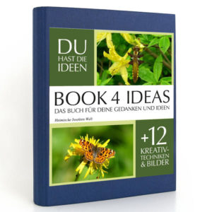 BOOK 4 IDEAS classic | Heimische Insekten Welt, Notizbuch, Bullet Journal mit Kreativitätstechniken und Bildern, DIN A5 | Honighäuschen