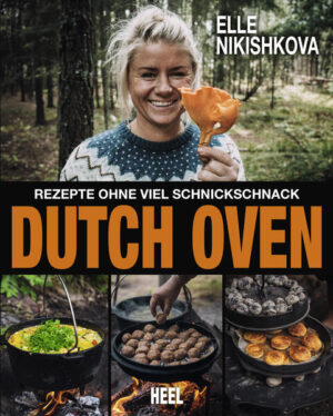 Der Dutch Oven ist vielleicht das vielseitigste Werkzeug, das ein Grillenthusiast besitzen kann. Mit einem Dutch Oven lassen sich Eintöpfe zubereiten, Gemüse frittieren, Pulled Pork machen oder Brot und Brötchen backen - was auch immer du möchtest! Du erhältst einen Überblick über verschiedene Arten von Dutch Ovens und lernst die Techniken der Hitzeregulation. Außerdem findest du 40 Rezepte, wie Entrecôte, Curryhähnchen, Nachos, Mac and Cheese, Donuts, Maisbrot und vieles mehr. Gekocht und fotografiert in den wilden Wäldern Schwedens.