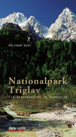 Der Tourenreigen von Wolfram Guhl führt auf 20 Routen durch das Gebiet des Nationalparks Triglav in den Julischen Alpen. Vom tiefsten Punkt