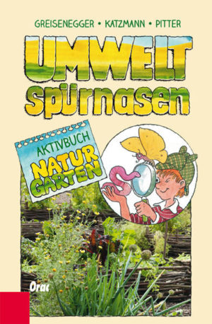 Honighäuschen (Bonn) - Kinder lieben Naturgärten und lieben Bücher, die ihnen zeigen, was sie dort alles entdecken können. Das Buddeln in der Erde, das Beobachten von Käfern und Schmetterlingen, das Umsorgen von Vögeln und Fröschen, all das macht Kindern Freude. Das Umweltspürnasen-Aktivbuch Naturgarten gibt ihnen die notwendigen Anleitungen zum Beobachten und Experimentieren:  Wie lockt man Glühwürmchen an?  Wie baut man einen Nistkasten für Fledermäuse?  Wie erzeugt man selber Vogelfutter?  Wie kann man Komposttiere beobachten? Wie man eine Hecke richtig pflanzt, was Igel zum Überwintern brauchen, was für Speisen man aus Schlehen, Gänseblümchen und rennnesseln zaubern kann  mit den Umweltspürnasen ist es ein Vergnügen, auf Entdeckungsreise zu gehen. Gleichzeitig vermitteln die Umweltspürnasen den Kindern, wie wichtig ein sorgsamer Umgang mit der Natur ist.
