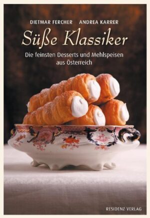 Ob Esterhazyschnitten, Schaumrollen oder Gugelhupf - die österreichische Küche findet in den Süßspeisen ihre Vollendung. Der bekannte Wiener Patissier Dietmar Fercher verrät 180 seiner unwiderstehlichen Rezepte, die Konrad Limbeck stimmungsvoll ins Bild gesetzt hat: Raffinierter und vielfältiger kann man nicht verführen. In dieser umfangreichen Rezeptsammlung der feinen Süßigkeiten finden sich Auflauf, Knödel, Pudding und Soufflé ebenso wie Schmarren, Palatschinken und Schmalzgebäck. Unverzichtbar sind Schnitten, Rouladen, Cremedesserts und Parfaits. Neben leicht verständlichen Fachtipps liest man Anekdotisches über die herrlichen Mehlspeisen und bekommt wichtiges Basiswissen aus der Backstube vermittelt. Ob luftig, cremig, zart: So können Sie auch in der eigenen Küche süße Verführungen vom Feinsten zaubern.