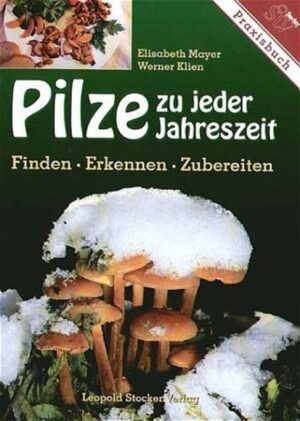 Das aussergewöhnliche Pilzbuch für das ganze Jahr! Kaum zu glauben, aber wahr: Speisepilze sind während des ganzen Jahres zu finden - man muss nur wissen, wo welche Arten vorkommen. 32 bekannte oder weniger bekannte Pilze werden abgebildet und nach Aussehen und Standort beschrieben, ein Drittel von ihnen ist auch im Winter und Frühjahr zu finden. Über 70 Rezepte erschliessen selbst ungewöhnliche Zubereitungsarten. · Winter/Vorfrühling: Judasohr, Samtfussrübling. · Frühling: Frühlingsweichritterling, Speisemorchel. · Frühsommer: Perlpilz, Eichensteinpilz. · Sommer: Rotkappe, Habichtspilz. · Herbst: Totentrompete, Schleiereule, Zigeuner. · Spätherbst: Schopftintling.