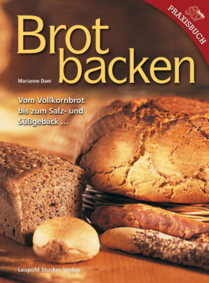 Brotbackstube daheim Zuhause schmeckt’s halt doch am besten! Das gilt auch für Semmerl, Brot & Co - Gebäck aus der eigenen Backstube erfreut sich immer größerer Beliebtheit. Mit dem Klassiker „Brotbacken“, der jetzt in einer vollkommen überarbeiteten und neu bebilderten Neuauflage vorliegt, können Sie nach Herzenslust selbst gebackenes Gebäck auf den Tisch zaubern. Vom Vollkornbrot bis zur Käserolle, von Pizzabrötchen bis zu süßen Verführungen - die Fülle an Ideen und erprobten Backanleitungen ist nicht zu überbieten! -Über 130 bekannte und bewährte Rezepte, wie Sonnenblumen-, Vollkorn- oder Knäckebrot, aber auch solche, die man kaum beim Bäcker findet: Kräuterbrot oder Buttermilchbrot, Bananen-, Mais- oder Zwiebelbrot, Käsebrot, Fünfkorn-Früchtebrot und Dinkelbrot. -Kleingebäck, pfiffig und pikant, von der Käserolle bis zum Pizzabrötchen -Süßgebäck mit und ohne Hefeteig (Germ), verschiedene Zöpfe, Striezel, Semmeln, Brötchen und Kipferln -Tipps und Tricks für das Zubereiten, Kneten und Gehenlassen des Teiges und den Backvorgang -Skizzen und Anleitungen zum Formen und Flechten von Sonderformen wie Brezen, Zöpfen und Striezel.