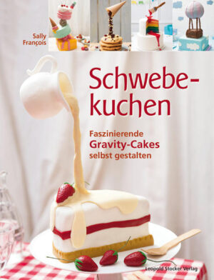 Gravity Cakes • Der neue Backtrend! • Die Überraschung für Partys, Events und Geburtstage! • Fantastische Aufbauten leicht gemacht Schwebekuchen - Gravity Cakes - Torten, die sich scheinbar der Erdanziehungskraft widersetzen, sind der neueste Trend beim Backen! Gewusst wie, lassen sich solche Kunstwerke leicht herstellen: Maltesers oder Smarties, die sich als Kaskade über die Torte ergießen, im wahrsten Sinne des Wortes „schräge“ Torten oder Aufbauten in Form eines Fesselballons für den Kindergeburtstag. Der Fantasie sind keine Grenzen gesetzt. Dank der zahlreichen Schritt-für-Schritt-Anleitungen können selbst gebackene Torten mit ein wenig Bastelgeschick leicht in außergewöhnliche Kunstwerke verwandelt werden, die auf jeder Party Staunen hervorrufen.