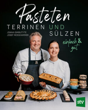 Grandioser Geschmack, beeindruckende Optik -Alle wichtigen Zubereitungsmethoden in Stepbildern -Grundrezepte für Teige & Farcen mit vielen Anleitungsfotos -50 genussvolle Rezepte zum Selbermachen Pasteten, Terrinen und Sülzen sind Hingucker und schmecken noch dazu einfach herrlich. Dabei ist ihre Herstellung nicht so schwierig, wie manche glauben. Im informativen Einleitungsteil vermitteln die Autoren Grundlagenwissen rund um Pasteten, Terrinen, Sülzen & Co und erklären die jeweils typischen Zubereitungsmethoden mithilfe von Schritt-für-Schritt-Fotos. Grundrezepte für verschiedene Teige, Wissenswertes zu Farcen, Füllungen etc. finden sich ebenso wie benötigte Küchengeräte, verschiedene Pasteten-, Terrinen- und Sülzenformen. Die rund 50 Rezepte (wie z. B. Pastete nach Hausfrauenart, Lachs-Spinat-Pastete, Gemüse- oder Hirschterrine, Entengalantine, Wurzelkarpfensülzchen, Rillettes u. v. m) umfassen traditionelle, an französische Vorbilder angelehnte Rezepte sowie moderne Kreationen.