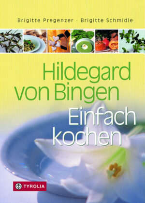 Einfach, leicht und bekömmlich - die moderne Hildegard-Küche für ernährungsbewusste Menschen "Einfach Kochen" bietet eine moderne, leichte Küche auf der Basis heimischer Produkte nach den Kriterien der Hildegard-Lehre. Die rund 200 Rezepte sind auf heutige Bedürfnisse zugeschnitten: - einfach in der Zubereitung - übersichtliche Produkteliste - heimische Zutaten - einfache und klare Rezepte - praktische Vorratshaltung - handliche Ring-Bindung und ansprechenden Fotos. Dieses erfolgreiche Buch (über 40.000 verkaufte Exemplare) fand 2011 eine Fortsetzung im Buch „Hildegard von Bingen - Einfach kochen 2. 250 neue gesunde Rezepte“ (ISBN 978-3-7022-3154-5).