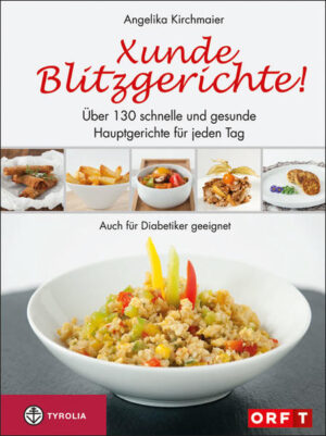 Wer von uns kennt das nicht? Nach einem langen und mitunter hektischen Arbeitstag möchte man noch für sich, den Partner oder die Familie etwas Gutes und Gesundes auf den Tisch zaubern, jedoch nicht mehr stundenlang in der Küche stehen. Viele Kochbücher bieten gute Ideen und schmackhafte Rezepte, setzen aber einiges an Zubereitungszeit voraus. Für all jene, die auch unter Zeitdruck Gesundheit, Frische und Freude am Essen in ihrer Küche schätzen, hat Angelika Kirchmaier nun in ihrem neuen Werk 130 einfach zu kochende Hauptgerichte zusammengestellt, mit gängigen frischen Zutaten und geschmacklicher Raffinesse. Praktische Mengenangaben pro Person machen jedes Rezept sowohl für Singles als auch für Paare und Familien interessant. Viele appetitanregende Bilder sowie Tipps und Tricks der Autorin laden zum Schmöckern und anschließenden Ausprobieren ein. Alle Rezepte sind auch für Diabetiker geeignet. Zum ersten Mal in der neuen, noch stabileren Ringbindung.