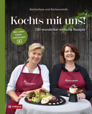 Köstlich kochen leicht gemacht Anni und Anita heißen die aufgehenden österreichischen Stars am Youtube-Himmel. Ihre beiden Kochkanäle wurden vor wenigen Jahren unabhängig voneinander gegründet und erreichen inzwischen Millionen Zuseher und zigtausende Abonnenten. Beide bieten ihren Zusehern traditionelle wie internationale Kochrezepte, von Vorspeisen über aufwändigere Hauptgerichte bis zu Brot und Kuchen ist alles dabei. Das Geheimnis ihres Erfolgs ist die Fähigkeit, Anfänger wie auch Fortgeschrittene anzusprechen, die einzelnen Zubereitungsschritte einfach und schnörkellos-freundlich zu erklären und in jeder Sekunde Freude am Kochen und Backen zu versprühen. Nun haben Küchenschelle und Küchenhexe sich zusammengetan, um ihr erstes Kochbuch zu veröffentlichen, welches das Erfolgsgeheimnis ihrer bisherigen Youtube-Prominenz konsequent weiterführt: abwechslungsreiche moderne Küche mit traditionellen Elementen sowie einfache und verständliche Zubereitungsschritte, garniert von vielen Geheimtipps aus Jahrzehnten an Kocherfahrung. Tipps: Just do it! Viele Rezepte mit Video-Anleitung (QR-Code im Buch) Autorinnen erreichen auf Youtube 50.000 AbonnentInnen und Millionen Zuseher Frische moderne Küche