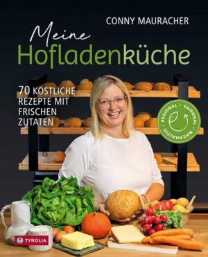 In diesem Buch dreht sich alles um die Schätze, die unsere heimischen Hofläden zu bieten haben. Die Autorin stammt selbst aus einer Bauernfamilie und entführt Sie in die Welt traditioneller und moderner Rezepte, bei denen sämtliche Zutaten aus regionalen Höfen stammen. Vom knusprigen Bauernbrot über frische Gemüsegerichte bis hin zum selbstgemachten Wiener Schnitzel, aber auch der Pizza aus dem eigenen Ofen spiegelt jedes Rezept die Fülle und Frische heimischer Produkte wider. So ist nicht nur vielseitiges und alltagstaugliches Kochbuch entstanden, sondern auch eine Liebeserklärung an die Vielfalt und Qualität unserer regional hergestellten Lebensmittel.