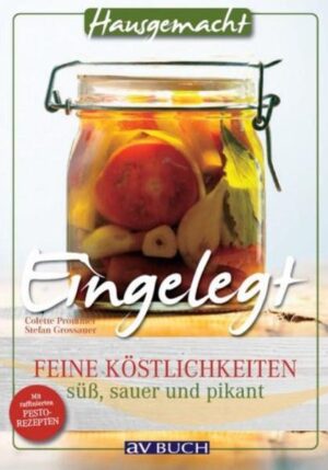 Eingelegt und jederzeit griffbereit Eine fast schon vergessene und erst in den letzten Jahren wieder entdeckte Methode des Haltbarmachens erhält frischen Wind. In Zeiten der Nachhaltigkeit und einem neuen Bewusstsein für traditionelle Haushaltsführung wird das Einlegen wieder hochgeschätzt. Kräuter, Obst, Gemüse und Früchte lassen sich auf einfache, aber spannende Weise konservieren. Die beiden Autoren zeigen, wie vielseitig und raffiniert diese Methode angewendet werden kann.