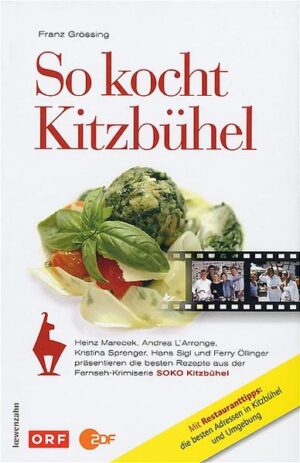 Eine Krimiserie, in der gutes Essen eine Hauptrolle spielt? Die Fälle sind kompliziert, kriminalistische Geschicke endlich - manchmal hilft da nur noch die kulinarische Kombinationsgabe weiter. Und so helfen spezielle Gourmetrezepte, spezielle Fälle zu lösen. In diesem Buch haben wir für Sie die besten versammelt - ausgewählt von Haubenkoch Franz Grössing, der "hinter den Kulissen" der SOKO Kitzbühel dafür sorgt, dass alles mit rechten kulinarischen Dingen zugeht. Präsentiert von den Hauptdarstellern und garniert mit Geschichten rund um die Serie sowie Restauranttipps zu den besten Adressen in Kitzbühel und Umgebung.