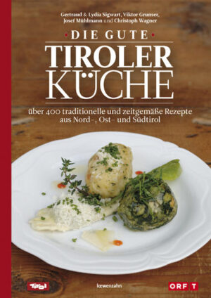 RICHTIG GUT ESSEN - BODENSTÄNDIGE GERICHTE MIT PFIFF! Christoph Wagner, der bekannte Autor von Kochbuch-Bestsellern, hat die besten Rezepte von Köchen aus bekannten Wirtshäusern aus Nord-, Ost- und Südtirol gesammelt. Herausgekommen ist das kompletteste und aktuellste Tiroler Kochbuch mit über 400 Rezepten - hier finden Sie alle traditionellen Spezialitäten aus Tirol, von der Südtiroler Weinsuppe über Knödeltris und Schlipfkrapfen bis zu Tiroler Gröstl, Bauernbratl von Lamm oder Schwein und Hirschragout. Auch süße Köstlichkeiten wie Moosbeernocken und Apfelküchl, Bauernkrapfen und Strauben dürfen nicht fehlen. Die Tiroler Kochexperten verbinden diese Klassiker der einheimischen Küche mit modernen, zeitgemäßen Kochideen. - über 400 erprobte Rezepte aus Nord-, Ost- und Südtirol - ausgewählt von den besten Gasthöfen Tirols - die Klassiker der Tiroler Küche - übersichtlich und alltagstauglich - kochen mit regionalen Zutaten - abwechslungsreich: deftige, traditionelle Rezepte und leichte, moderne Kreationen - viele praktische Tipps und Tricks machen jedes Gericht zum kulinarischen Erfolg - Wissenswertes und Heiteres zur Tiroler Esskultur - 150 prächtige Fotos, die Lust aufs Nachkochen und Genießen machen Dieses Buch entführt Sie in die Welt der unverfälschten, kulinarischen Traditionen Tirols. Bringen Sie traditionelle Gerichte auf Ihren Tisch und verzaubern Sie Ihre Gäste mit süßen und herzhaften Neukreationen! ″Eine kulinarische Reise ins echte Tirol!″ ″Ein Must-Have für jede Küche, in der auch mal etwas Besonderes aufgetischt werden soll!″ ″Ein Buch, das auch Nicht-Tiroler begeistern wird, mit Rezepten, die selbst Anfänger und Hobby-Köche zubereiten können.″