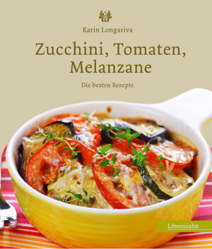 SO SCHMECKT SOMMERGEMÜSE EINFACH AM BESTEN! Zucchini, Tomaten und Melanzane sind die beliebtesten Gemüsesorten in unseren Gärten. Die besten und raffiniertesten Rezepte für eine abwechslungsreiche Verwendung präsentiert die erfahrene Kochbuchautorin Karin Longariva in diesem Buch. Bunte Tomaten mit Ziegenkäse und grüner Sauce, pikante Zucchini-Thunfisch-Törtchen, köstliche Melanzanetaschen mit Gemüsefülle, gebackene Zucchiniblüten mit Vanilleeis - neben bekannten Klassikern überrascht sie mit köstlichen Neukreationen und gibt viele praktische Tipps. Ob gegrillt, gedünstet, gekocht, überbacken oder eingelegt - die Vielfalt an Rezepten lässt keine Wünsche offen! Zaubern Sie kreative Gerichte oder verarbeiten Sie ihr Gemüse auf Vorrat. Karin Longariva zeigt Ihnen, wie Sie Gemüse auch bei reichlicher Ernte am besten nutzen. - beliebte Klassiker und moderne Kreationen - mediterrane Sommerküche, die auf Anhieb gelingt - abwechslungsreiche Ideen, einfach nachzukochen - Wissenswertes zu Zucchini, Tomaten und Melanzane - köstlich, gesund und leicht - zahlreiche Fotos und viele kreative Rezepte - viele Tipps für Einkauf, Lagerung und Verarbeitung Bereits erschienen: "Kastanien. Die besten Rezepte" "Südtiroler Bäuerinnen kochen. Die besten Rezepte der original Südtiroler Küche" "Genussland Südtirol. Einfach frisch kochen" "Zucchini, Tomaten, Melanzane" ist erhältlich im Online-Buchshop Honighäuschen.