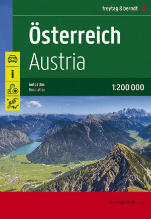 Neben der übersichtlichen Gestaltung bietet der "Straßen-Atlas Österreich 1:200.000" zahlreiche Zusatzinformationen wie z.B. Sehenswürdigkeiten