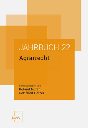 Agrarrecht: Jahrbuch 2022 |