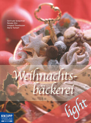 Vanillekipferln, Lebkuchen, Busserln und Kekse sind in der Weihnachtszeit einfach ein Muss. Damit aus diesem köstlichen auch ein gesundes Vergnügen wird, präsentiert der Kneipp-Verlag leckere, kalorienarme Rezepte. Alle Bäckereien sind hinsichtlich ihres Nährwerts berechnet und bezüglich des Fett- und Cholesterinwertes gekennzeichnet, viele Leckereien eignen sich auch für Diabetiker. Und für besonders Ernährungsbewusste gibt es auch köstliche Vollwertrezepturen. Die Auswahl an Keksen & Co. reicht dabei von Alt-Bewährtem und Traditionellem bis hin zu Kreativem und Zeitgemäßem.