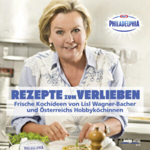 Philadelphia® ist Österreichs beliebtester Frischkäse und ein klassischer Brotaufstrich in vielen verschiedenen Varianten. Dass man damit auch herrlich frisch kochen kann, zeigen die österreichische Haubenköchin Lisl Wagner-Bacher und viele kreative Hobbyköchinnen. Sie verwenden den Frischkäse in Suppen, Soßen, Füllungen, Cremen und Desserts. Im opulent bebilderten Kochbuch findet man z. B. cremige Kräutersuppe, Tagliatelle mit grünem Spargel, pikante Fleischlaibchen, Lachs auf Tomaten-Philadelphia-Tagliatelle, dunkle Schwarzwälder Kirschtorte oder Philadelphia-Tiramisu. Aus dem Inhalt: 50 Rezepte mit 50 wundervollen Rezeptbildern: Kleines & Feines, Hauptspeisen und Süßes