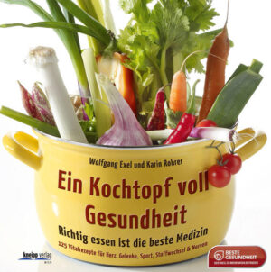 Bei zahlreichen Krankheiten und Beschwerden kann die richtige Ernährung heilsame Dienste leisten. Denn die Wahl der passenden Zutaten kann sich positiv auf Herz, Kreislauf, Gelenke und Stoffwechsel auswirken. Die niederösterreichischen "Beste Gesundheit"-Betriebe gelten als medizinische Kompetenzzentren und bieten auch eine auf die jeweilige Krankheit abgestimmte Ernährung. Dieses Kochbuch präsentiert erstmals eine Rezeptsammlung, die von Spezialisten entwickelt und in der Praxis erfolgreich erprobt wurde. Prof. Dr. Wolfgang Exel ist leitender Redakteur der Kronen Zeitung, der größten Tageszeitung Österreichs. Außerdem ist er als praktischer Arzt in der Gesundheitsvorsorge tätig. Karin Rohrer ist Redakteurin im Gesundheitsmagazin der Kronen Zeitung, Spezialgebiet Ernährung.