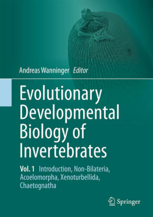 Honighäuschen (Bonn) - This multi-author, six-volume work summarizes our current knowledge on the developmental biology of all major invertebrate animal phyla. The main aspects of cleavage, embryogenesis, organogenesis and gene expression are discussed in an evolutionary framework. Each chapter presents an in-depth yet concise overview of both classical and recent literature, supplemented by numerous color illustrations and micrographs of a given animal group. The largely taxon-based chapters are supplemented by essays on topical aspects relevant to modern-day EvoDevo research such as regeneration, embryos in the fossil record, homology in the age of genomics and the role of EvoDevo in the context of reconstructing evolutionary and phylogenetic scenarios. A list of open questions at the end of each chapter may serve as a source of inspiration for the next generation of EvoDevo scientists. Evolutionary Developmental Biology of Invertebrates is a must-have for any scientist, teacher or student interested in developmental and evolutionary biology as well as in general invertebrate zoology. This volume starts off with three chapters that set the stage for the entire work by covering general aspects of EvoDevo research, including its relevance for animal phylogeny, homology issues in the age of developmental genomics, and embryological data in the fossil record. These are followed by taxon-based chapters on the animals that are commonly considered to have branched off the Animal Tree of Life before the evolution of the Bilateria: the Porifera, Placozoa, Cnidaria (with the Myxozoa being treated separately) and Ctenophora. In addition, the Acoelomorpha, Xenoturbellida and Chaetognatha are examined, including their currently hotly debated phylogenetic affinities.