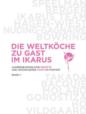 Die Philosophie des Kochens: Exquisite Rezepte aus dem Gourmetrestaurant Ikarus Monat für Monat sind weltbekannte Köche mit Michelin-Stern zu Gast im legendären Ikarus im Hangar-7 am Salzburger Flughafen. Mit im Gepäck haben sie ihre Rezepte aus der Sterneküche und den ein oder anderen Kniff zu deren Verfeinerung: In Zusammenarbeit mit Hangar-7 Executive Chef Martin Klein und seiner Küchencrew entstehen so in der Küche des Gourmetrestaurants außergewöhnliche Menüs und sinnliche Genusserlebnisse. Band 9 des aufwendig gestalteten Kochbuchs enthält die visionären Gourmetrezepte, die zwischen Juni 2022 und Mai 2023 im Restaurant Ikarus entwickelt wurden. - Reich bebildertes Kochbuch mit Menüs und Rezepten von Sterneköchen: Band 9 der Erfolgsreihe „Die Welt zu Gast im Ikarus“ - Haute Cuisine aus aller Welt zu Gast im Restaurant Ikarus im Hangar-7: Arjan Speelman, Grégoire Berger, Peter Hagen-Wiest u.v.m. - Kochen wie die Profis: Gourmetrezepte zum Nachkochen für zu Hause - Mehr als nur ein Kochbuch: Lebenswege, Einflüsse und Denkweisen von Spitzenköchen - Kreative Atmosphäre in der Küche: beeindruckende Bilder des Fotografen Helge Kirchberger Sterneküche für zu Hause: Kochbuch mit inspirierenden Rezepten der Spitzengastronomie Kochen wie ein Sternekoch? Mit dem Rezeptbuch von Martin Klein und dem Ikarus-Team ist das auch in der heimischen Küche möglich. Band 9 der Reihe enthält wieder exklusive Feinschmecker-Rezepte zum Nachkochen für alle, die gerne mal etwas Ausgefallenes ausprobieren möchten. Darüber hinaus bietet das Buch dazu noch überraschende Begegnungen mit Persönlichkeiten der Spitzengastronomie. Gönnen Sie sich dieses beeindruckende Kochbuch, das tiefe Einblicke in die kreativen Köpfe der kulinarischen Welt gewährt! Auch ein ideales Geschenk für ambitionierte Hobbyköche und sinnenfrohe Feinschmecker.