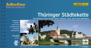Auf rund 227 Kilometern verbindet der Radfernweg Thüringer Städtekette sieben der schönsten Städte Thüringens und führt dabei durch wunderschöne Landstriche