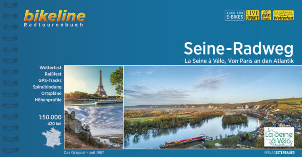 La Seine à Vélo - unter diesem Namen wurde der jüngste Fernradweg der Normandie 2020 eröffnet. Er verbindet die Weltstadt Paris auf etwa 400 Kilometern mit dem Meer. Auf Ihrem Weg folgen Sie den wunderschönen Mäandern der Seine