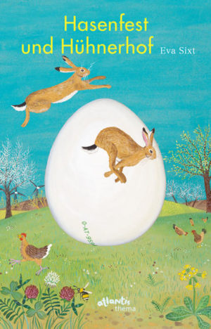 Honighäuschen (Bonn) - Kaum ist der Schnee weg, tauchen sie in Läden und Geschäften auf: Hasen und Eier. Können Hühner tatsächlich bunte Eier legen? Oder sind es gar die Hasen? Und sind die Zwergkaninchen, die wir als Haustiere halten, einfach kleine Hasen? In reichhaltigen Illustrationen und mit einfachen Erklärungen führt das Buch an die Unterschiede zwischen Hasen und Kaninchen heran, beleuchtet das Leben auf dem Hühnerhof und beschreibt den Lebenszyklus all dieser Tiere.