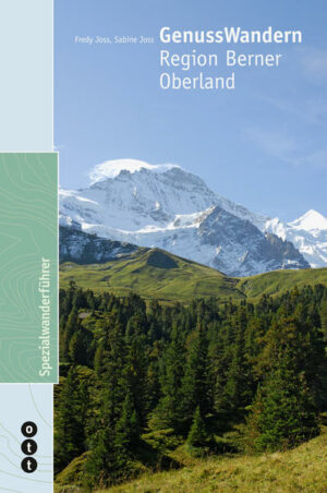 «GenussWandernRegion Berner Oberland» ist bereits der dritte Band in der erfolgreichen Reihe «GenussWandern». Das Autorenteam hat 25 attraktive Wanderungen zusammengestellt