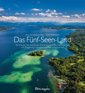 Abheben und staunen: Aus der Adlerperspektive gewinnt die bayerische Bilderbuch-Landschaft um die fünf großen Seen zusätzlich an Reiz. Von oben lassen sich überraschende Details entdecken und ein Blick auf Plätze erhaschen