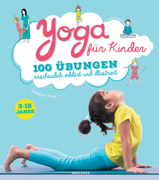 Honighäuschen (Bonn) - Yoga ist heute als effektives Training für Körper und Geist allgegenwärtig. Und nicht nur Erwachsene, auch Kinder profitieren von der indischen Bewegungslehre. In ihrem liebevoll und anschaulich illustrierten Buch erklärt die renommierte Yogalehrerin Shobana R. Vinay Yogahaltungen so, dass sie Spaß machen  vom Elefanten bis zum Schmetterling. Zusätzlich gibt sie Anleitungen zu kindgerechten Atem- und Entspannungsübungen. Nicht nur an Regentagen bietet dieses Buch eine wunderbare Möglichkeit, zusammen mit der ganzen Familie Körper und Seele zu stärken. Ausstattung: durchgehend vierfarbig illustriert
