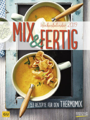 53 leckere Gerichte für den beliebten Thermomix® präsentiert dieser Wochenkalender. Tolle Fotos und raffinierte Rezepte laden zum Nachkochen und Genießen ein.