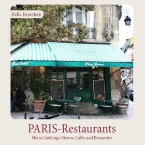 Hella Broerken nimmt Sie wieder mit nach Paris, in ihre Lieblings-Bistros, Cafés und Brasserien. Dorthin, wo die Paris-Kennerin sich selber wohlfühlt: in`s Eckbistro hoch oben auf Montmartre, in die kleine Brasserie im Quartier Latin, in das versteckte Café im Maraisviertel. Sie weiß, wo noch Chansons gesungen werden, wo man das beste Frühstück bekommt, wo man sich zu einem romantischen Abendessen trifft und die herrlichste Aussicht genießen kann, und wo es noch ehrliche, bezahlbare Bistroküche gibt. Viele neue Lieblingsadressen sind dabei. Und damit den kulinarischen Genüssen keine Sprachbarrieren im Wege stehen, liefert die Autorin Übersetzungshilfen für die Speisekarten gleich mit. Bon appétit !