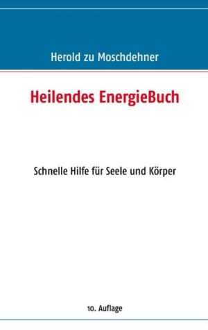 Honighäuschen (Bonn) - Herold zu Moschdehner ist anerkannter Geistheiler und Experte in alternativen Heilmethoden. Insbesondere hat er sich seit 10 Jahren mit Aura, Energiespeicherung und Telepathie auseinandergesetzt. Dies hier nun vorliegende Buch ist das Resultat dieser Studien. Seine Meditation und seine achtsamen Gedanken manifestieren sich auf jeder Seite dieses Buches zu heilsamer Energie. Folgende Themen werden behandelt und beseitigt bzw. verbessert: Impotenz, Unfruchtbarkeit, Akne, Warzen, Rückenschmerzen, Angst, Depressionen und noch viel mehr.