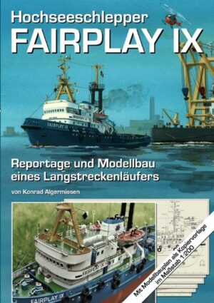 Honighäuschen (Bonn) - Der Hochsee- und Bergungsschlepper Fairplay IX war von 1971 bis 2011 für die Fairplay-Reederei weltweit erfolgreich im Einsatz. Einige Auszüge seiner Reisen werden hier dargestellt. Bei einem Zwischenstopp im Jahr 2006 wird das Schiff besichtigt und anschließend als Modell detailgetreu nachgebaut. - Eine Reportage mit vielen Informationen und über 240 Abbildungen (schwarzweiß und farbig) - Mit einem Modellbauplan als Kopiervorlage im Maßstab 1:200 - überarbeitete Neuausgabe